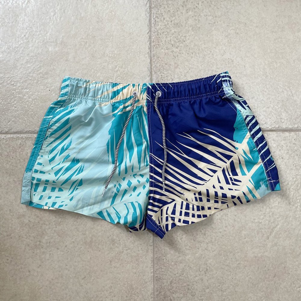Boardies Shorties - 3" swim trunks - Floral (M)